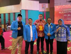 UCAPAN SELAMAT BERTUGAS DARI KETUA DPRD KAB BOGOR RUDI SUSMANTO S. SI KEPADA KETUA TERPILIH HASIL MUSDALUB DPD KNPI KAB BOGOR WAHYUDI CHANIAGO.