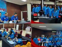 Jalankan Roda Organisasi di Kecamatan, DPD KNPI Kabupaten Bogor Bentuk Tim Pokja